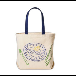 Kate Spade New York X Target Fish Embroidered Canvas Tote Bag New With Tags